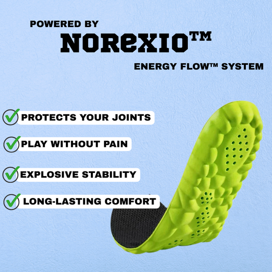 Norexio™ Padel Insoles – Guaranteed Comfort and Performance